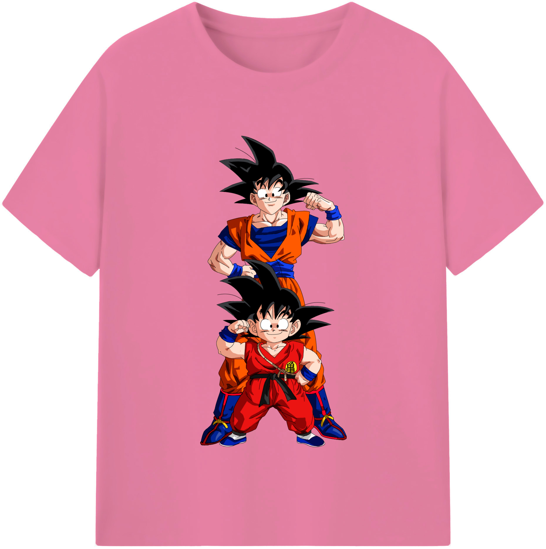 （画像用） ドラゴンボール 孫悟空（そん ごくう）Son Goku カカロット DRAGON BALL Kakarotto 綿100％半袖Tシャツ（フロントプリント）